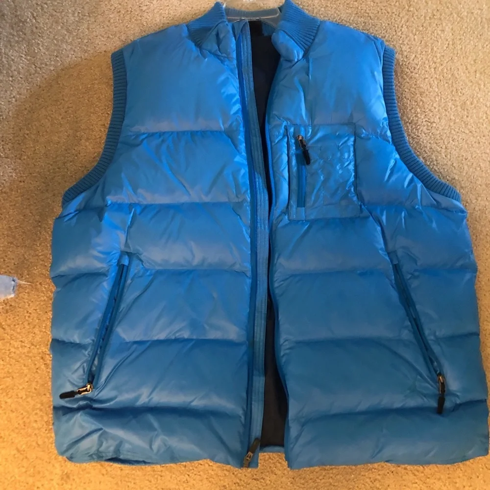 Jordan Men's Blue Quilted Puffer Vest